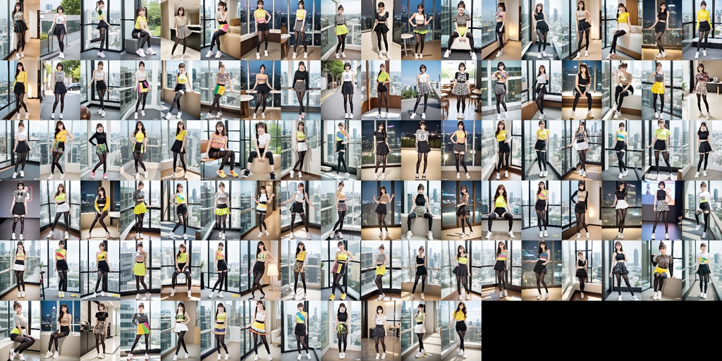 黒タイツとスニーカーと私~超オシャレコーデ~ - Black tights, sneakers, and me ~Super fashionable outfit~ -