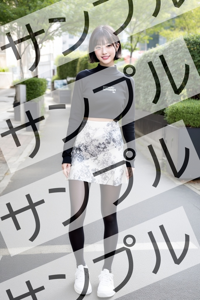 黒タイツとスニーカーと私~超オシャレコーデ~ - Black tights, sneakers, and me ~Super fashionable outfit~ -