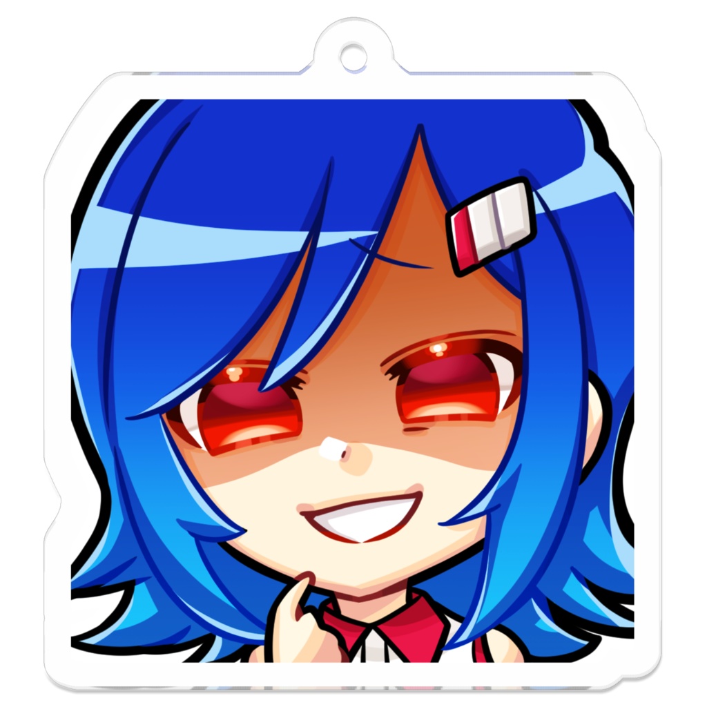 夜霧なぎかスタンプキーホルダー(なんだザコかぁ)