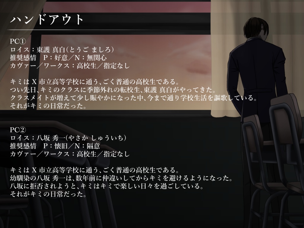 ダブルクロス The 3rd Edition非公式シナリオ『Prologue to the double-cross』