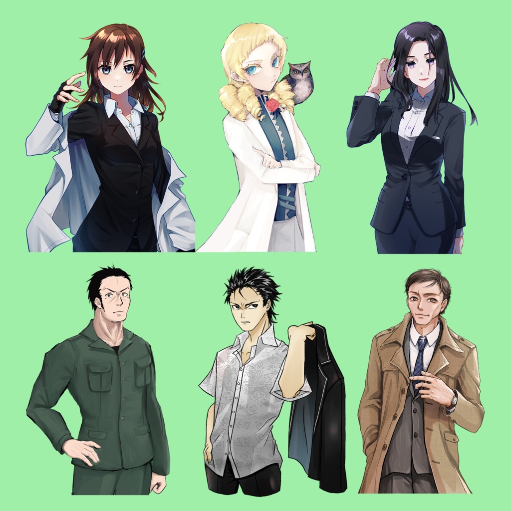 ダブルクロスパーソナリティーズ非公式立ち絵