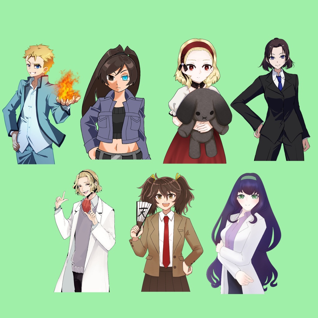 ダブルクロスパーソナリティーズ非公式立ち絵