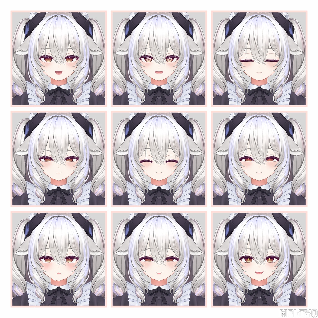 【ミルティナ/Milltina】25 Face Animation