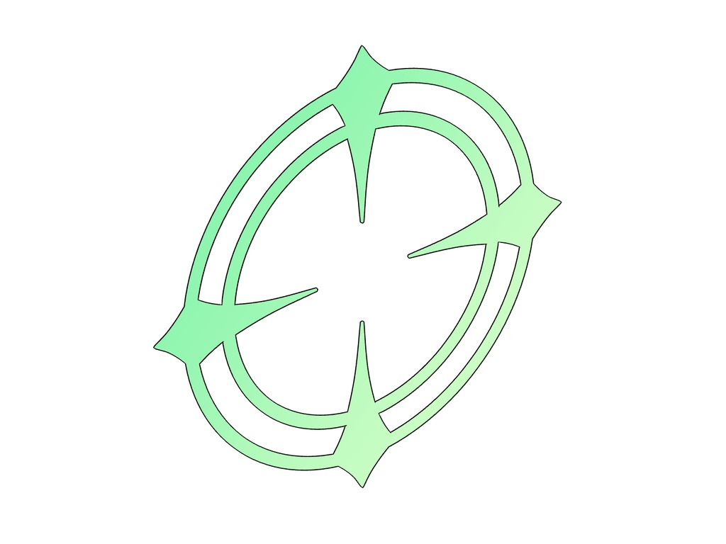 才羽 ミドリハロー(Saiba Midori Halo)for CLIP STUDIO, Blend