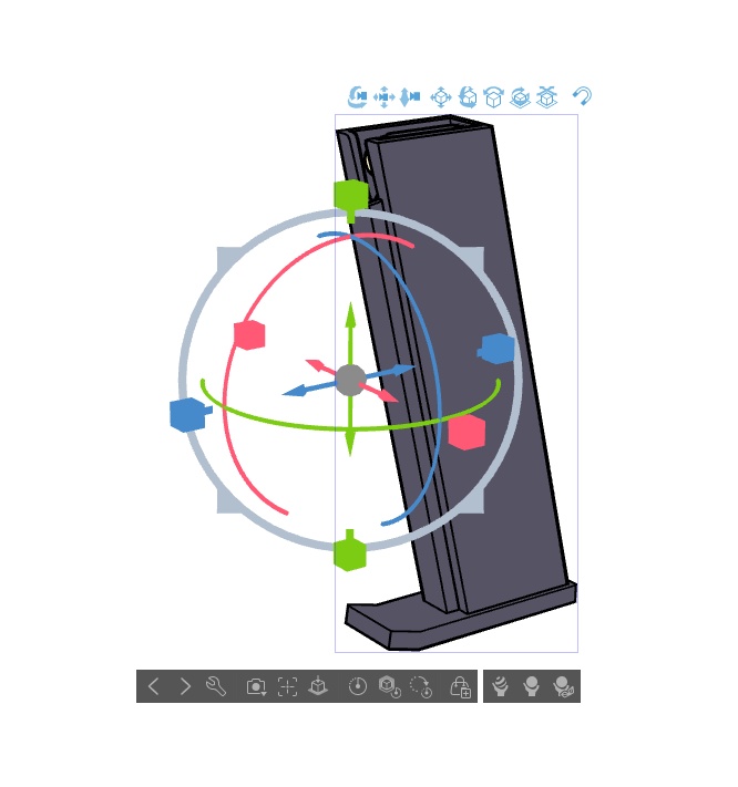【ブルアカ】棗 イロハ 銃器 3Dモデル (CLIP STUDIO用)