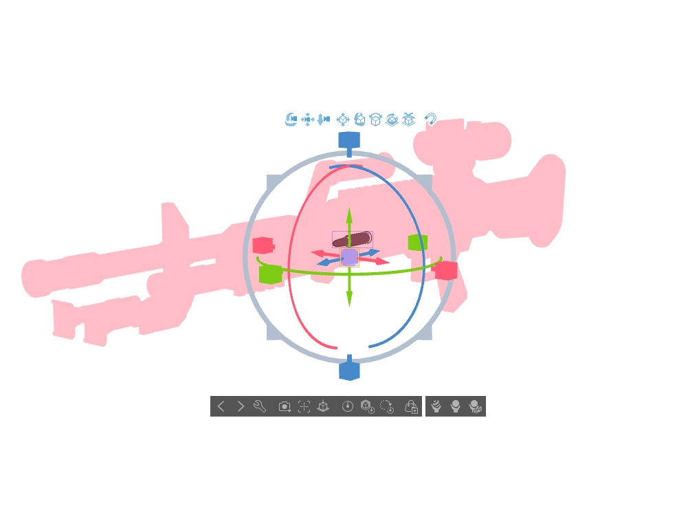 【ブルアカ】小塗 マキ 銃器 3Dモデル (CLIP STUDIO用)
