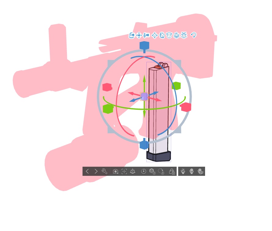 【ブルアカ】天見 ノドカ 銃器 3Dモデル (CLIP STUDIO用)