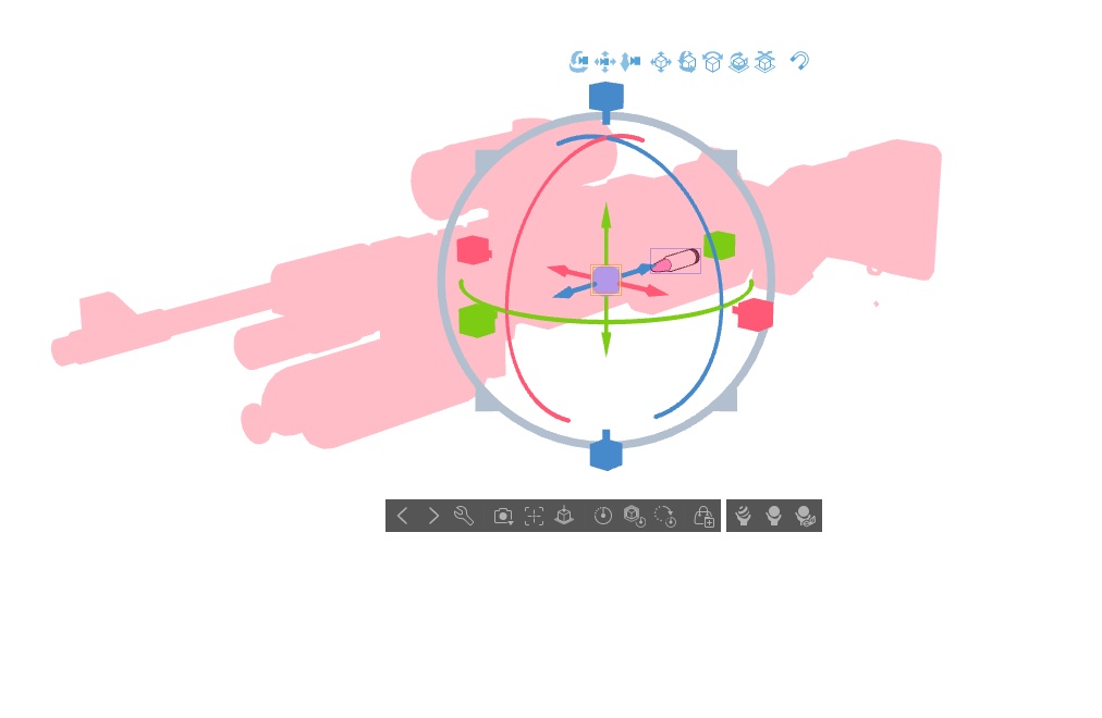 【ブルアカ】合歓垣 フブキ 銃器 3Dモデル (CLIP STUDIO用)