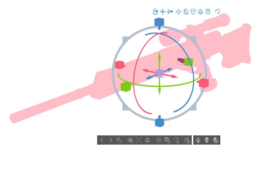 【ブルアカ】陸八魔 アル 銃器 3Dモデル (CLIP STUDIO用)