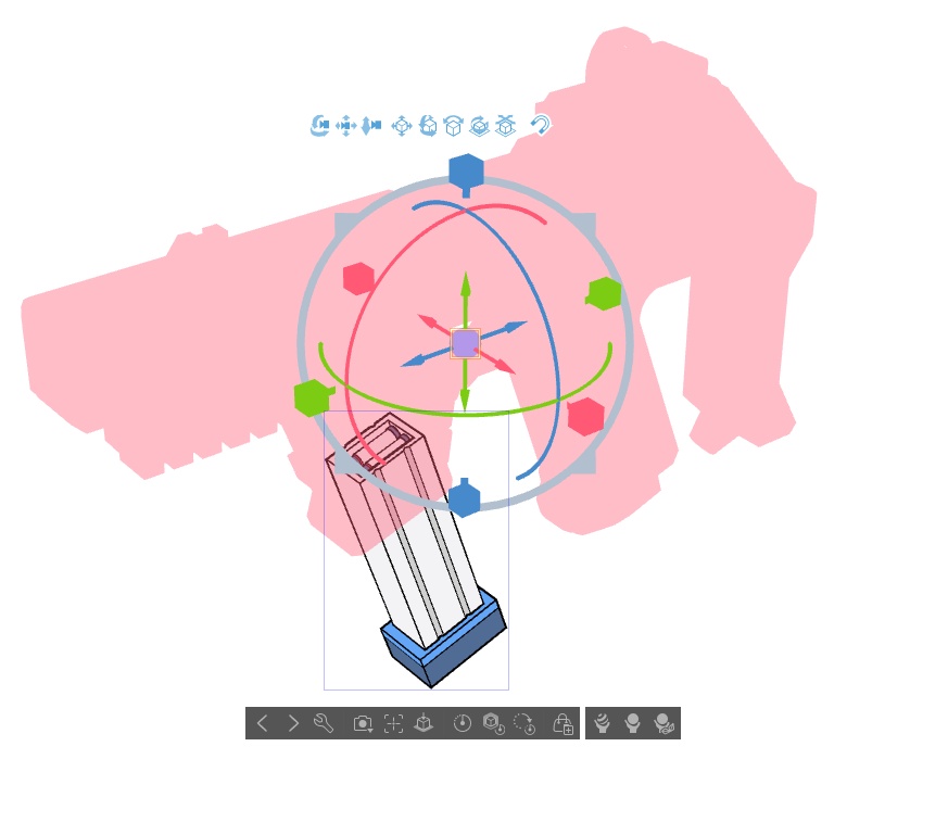 【ブルアカ】生塩 ノア 銃器 3Dモデル (CLIP STUDIO用)
