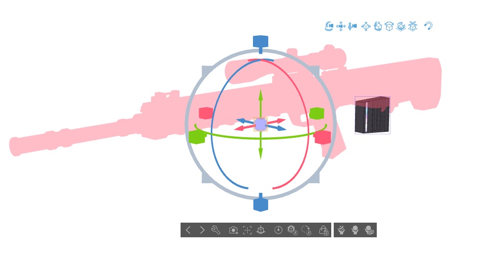 【ブルアカ】春原 シュン 銃器 3Dモデル (CLIP STUDIO用)