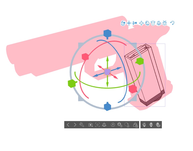 【ブルアカ】食蜂操祈 銃器 3Dモデル (CLIP STUDIO用)