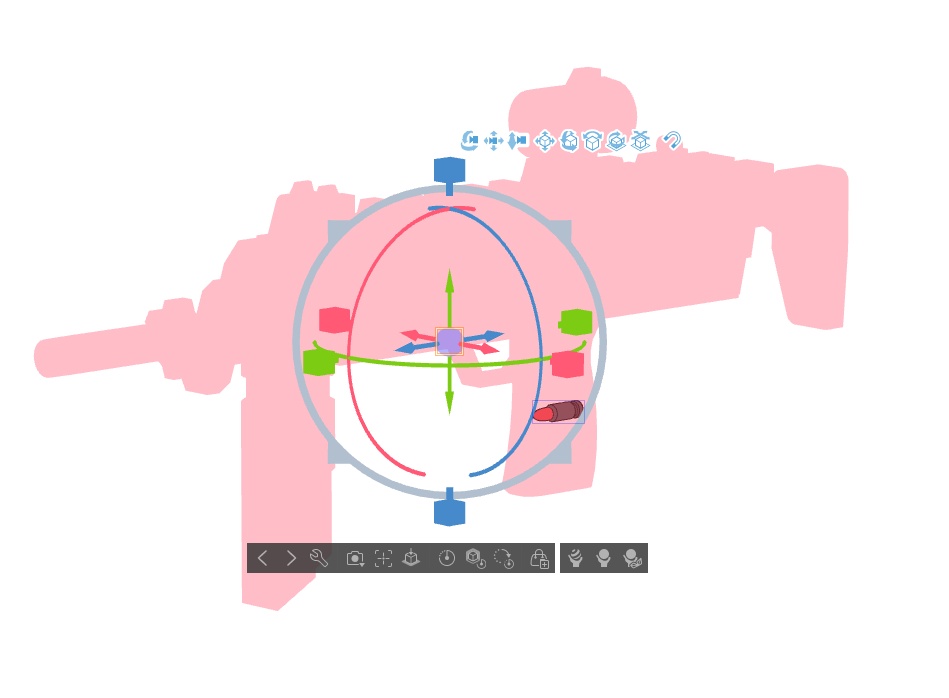 【ブルアカ】愛清フウカ 銃器 3Dモデル (CLIP STUDIO用)