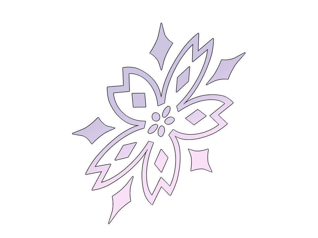 大野ツクヨヘイロー(Ōno Tsukuyo Halo)for CLIP STUDIO, Blend