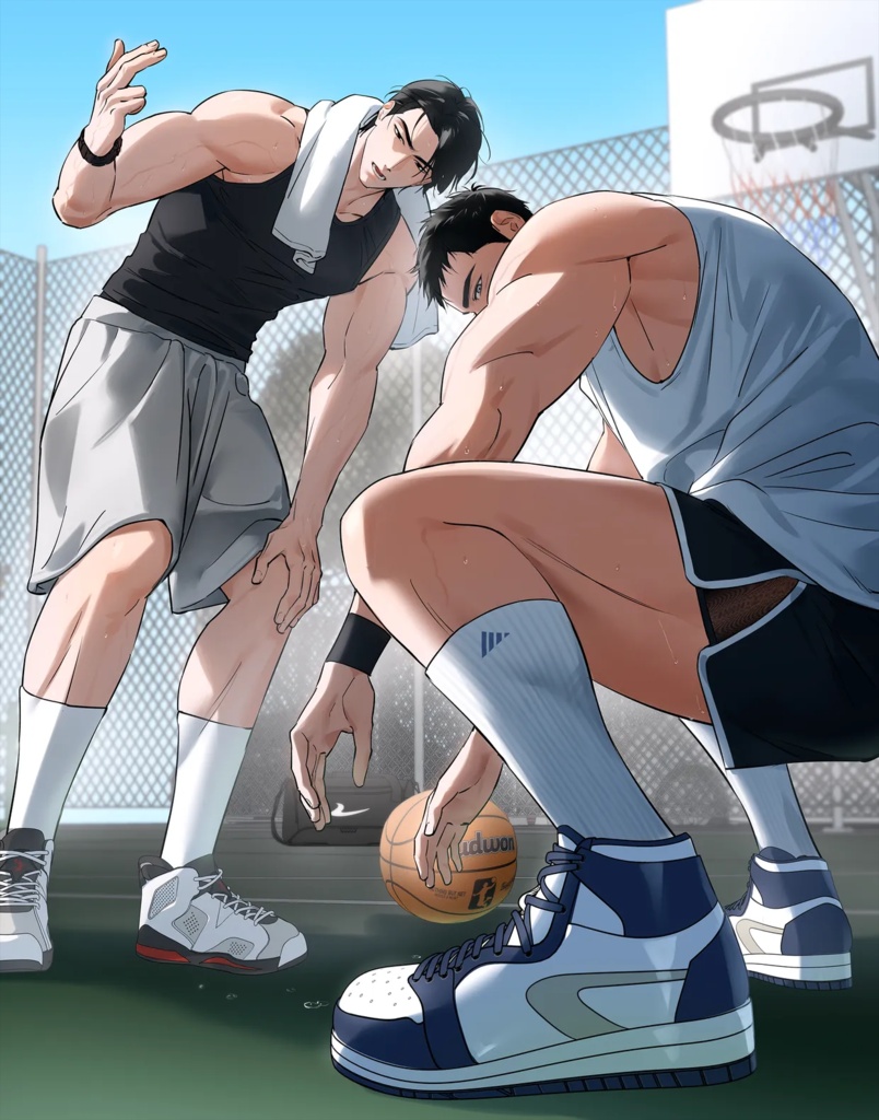 【3D素材】バスケットシューズ&スニーカー「COURT DAYS」ALL IN ONE〈Part.1〜4 全収録〉