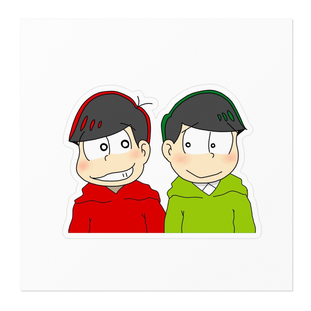 おそチョロステッカー