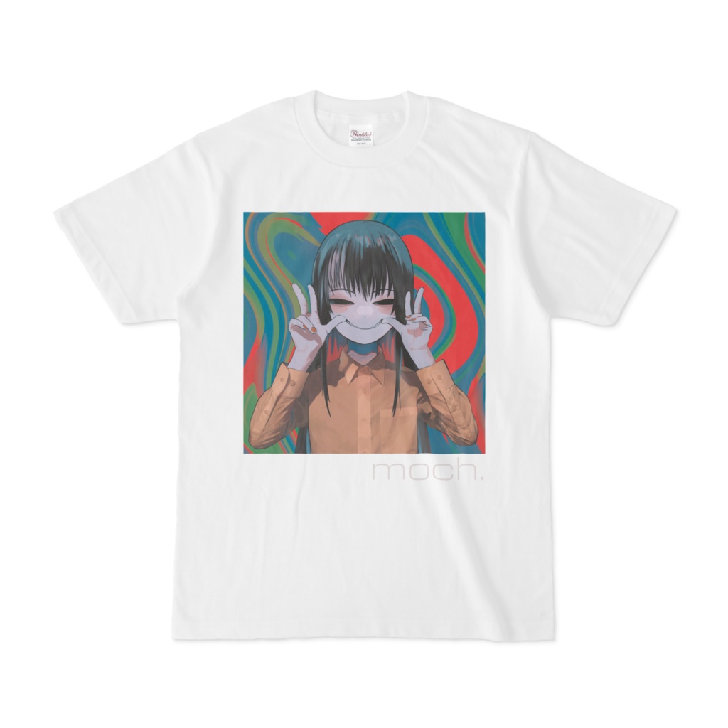 目つきの悪い女の子tシャツ モの市 Booth