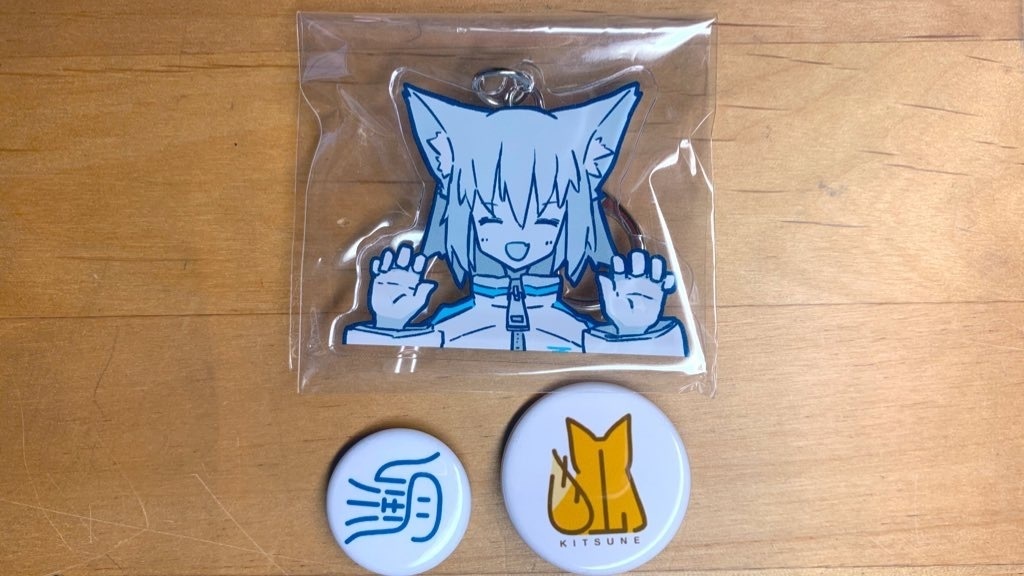 アクリルキーホルダー・缶バッジセット