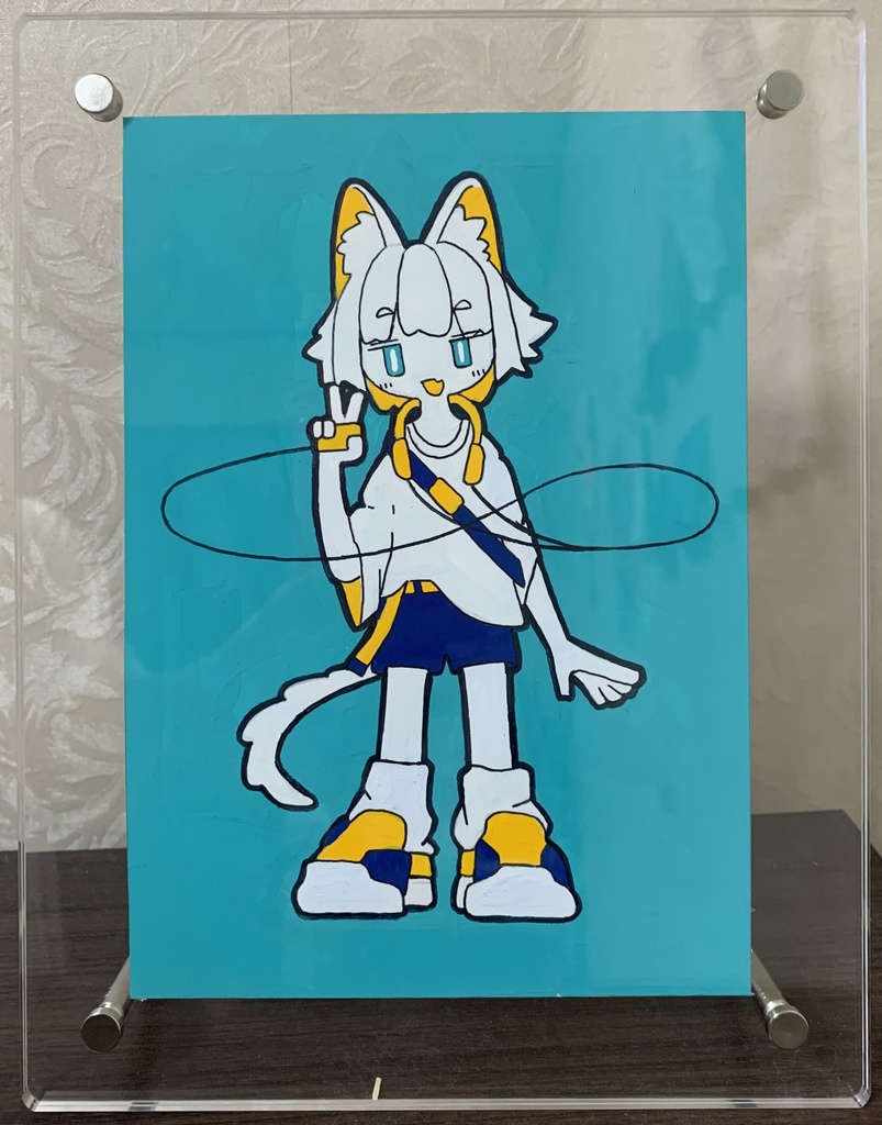 ねこ（仮）原画