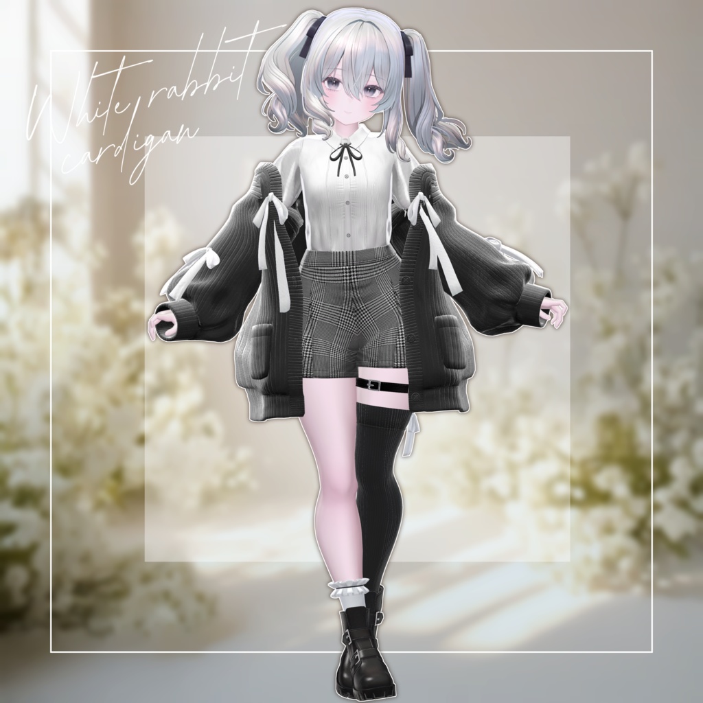 30% OFF SALE / ほわいとカーディガン 【18アバター対応】/ WHITE Cardigan