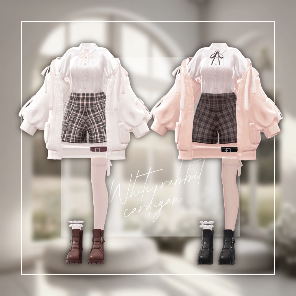 30% OFF SALE / ほわいとカーディガン 【18アバター対応】/ WHITE Cardigan