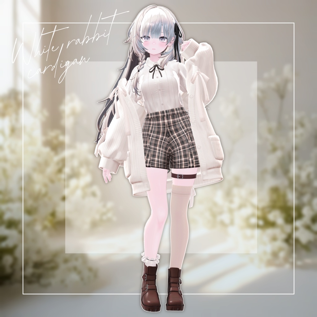 30% OFF SALE / ほわいとカーディガン 【18アバター対応】/ WHITE Cardigan