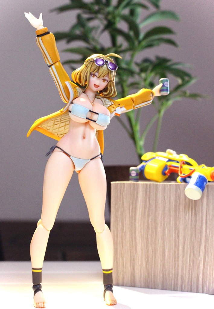 【再入荷】※わずか／8月生産「アニス水着版」可動カラーレジン
