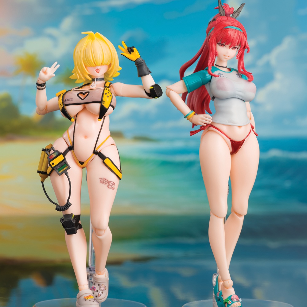 【完売】 -ラピ水着版- 可動カラーレジン