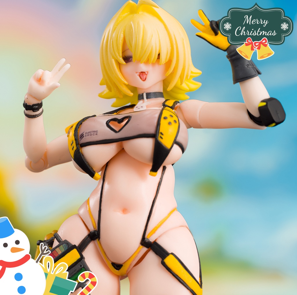 🌲X`mas限定通販🌲『エレグ水着版』<可動カラーレジン>