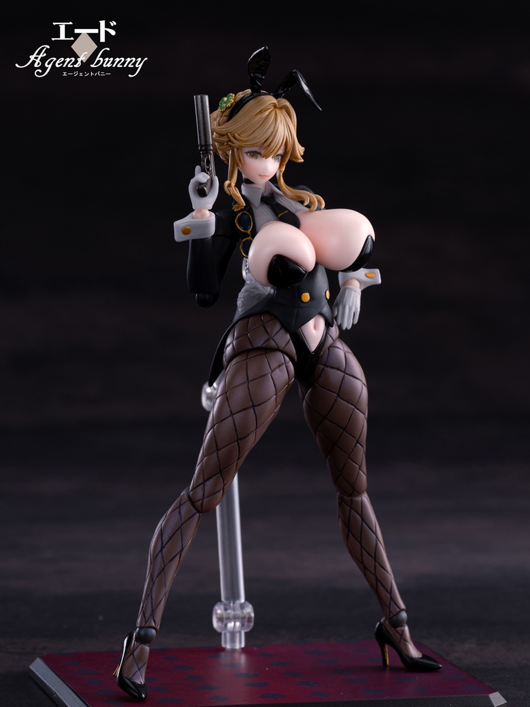 【完売】『エード バニー』可動カラーレジン