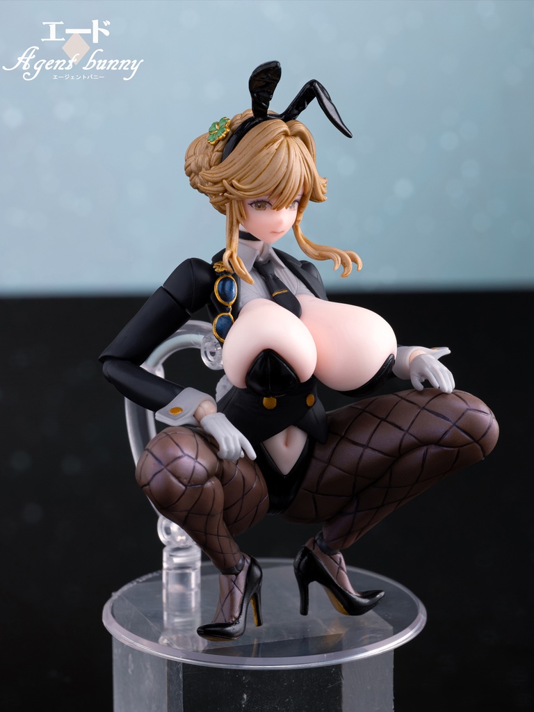 【完売】『エード バニー』可動カラーレジン