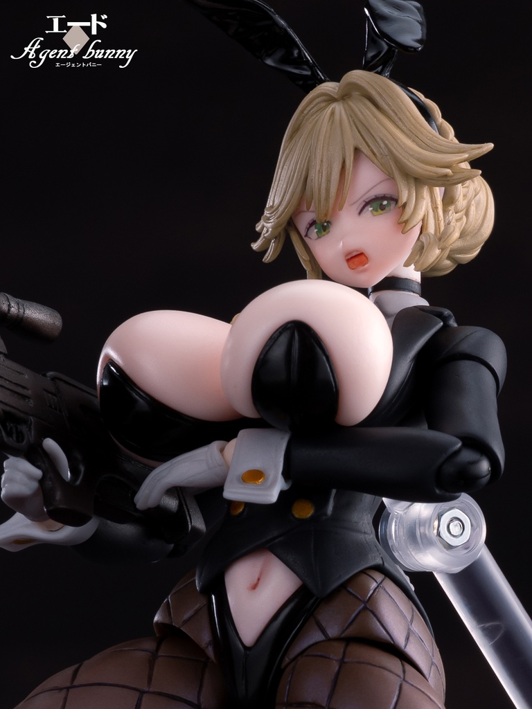 【完売】『エード バニー』可動カラーレジン