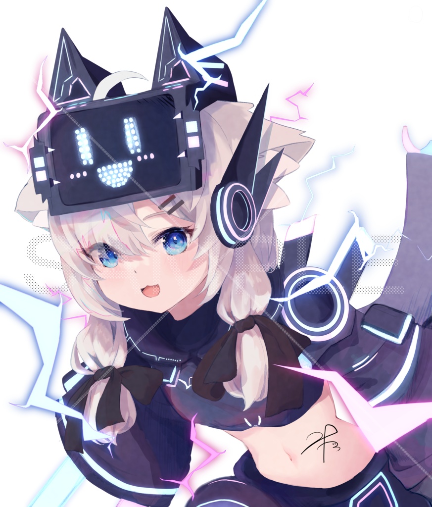 【VRC向け】ネオ真冬絵文字・スタンプ修正版