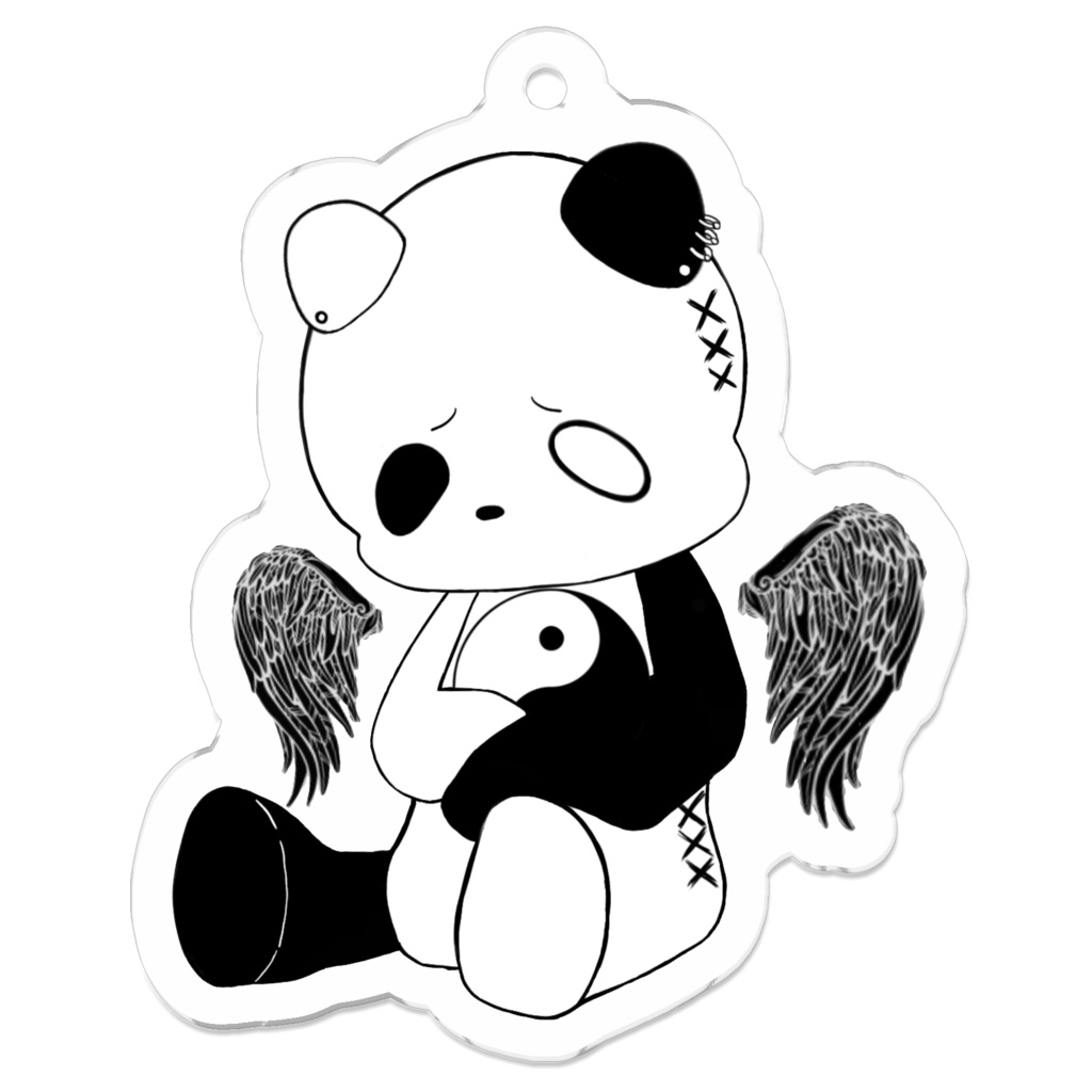 かっけぇになパンダアクキー