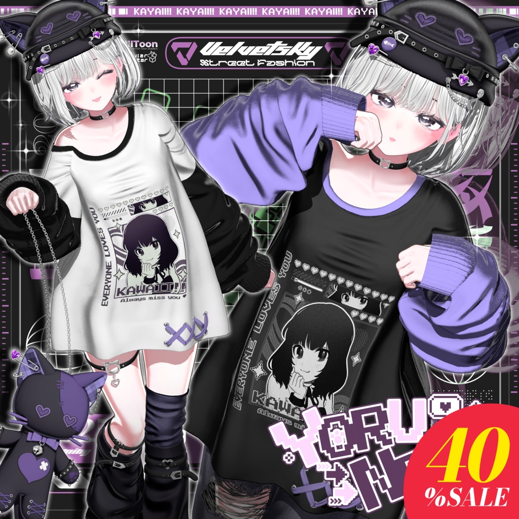 [15Avatars]🐈‍⬛Yoru Neko🐾🐾