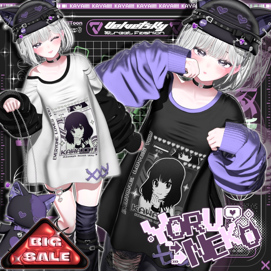 🎀Big Sale🎀[15Avatars]🐈‍⬛Yoru Neko🐾🐾