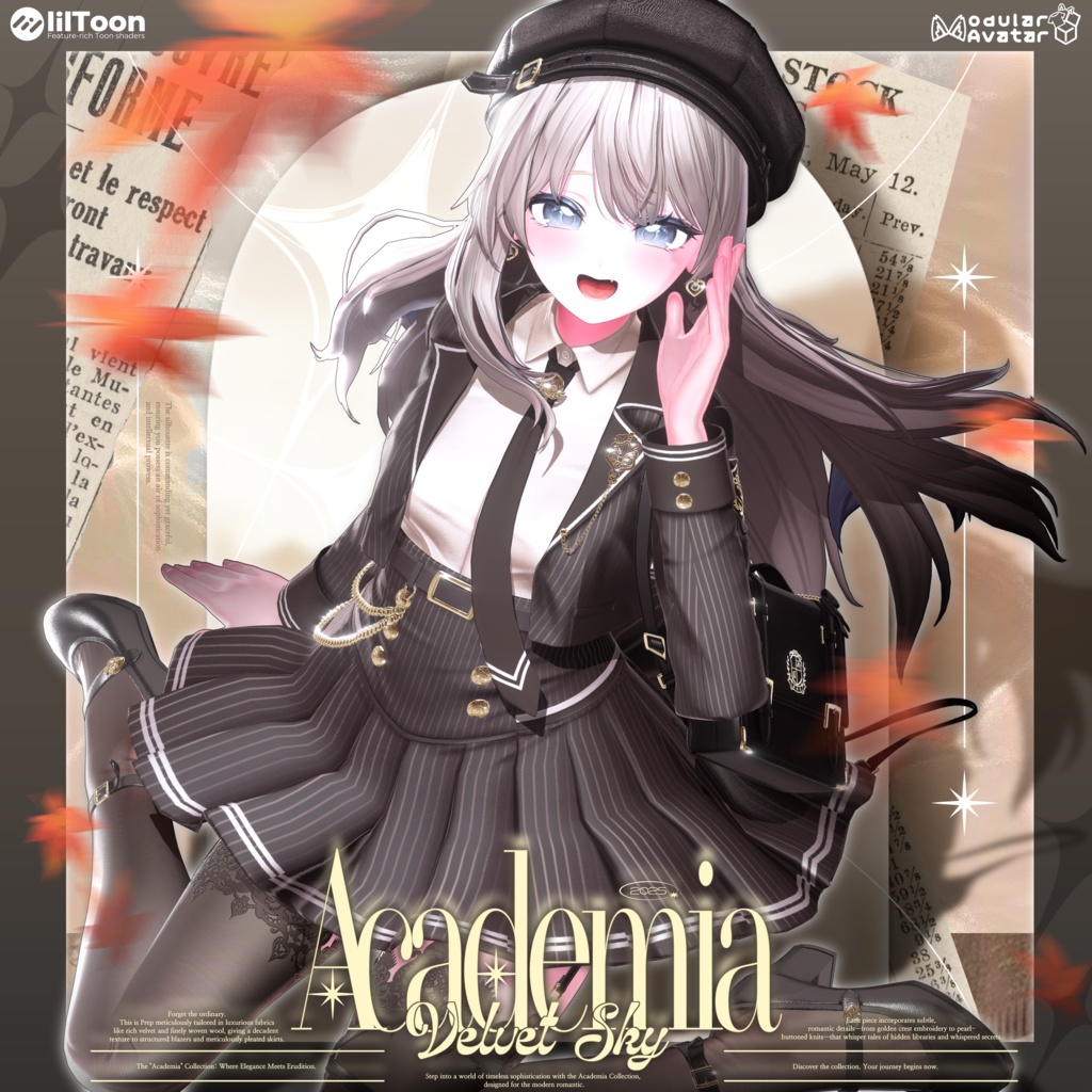 ✨~セール中✨[17Avatars]🖤Academia🎓