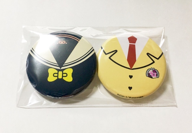 【ナナシス】エモコ制服缶バッジセット【完売】