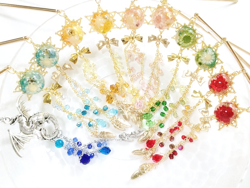 神依化イメージ簪