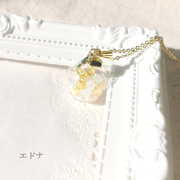 【TOZ】ガラスドームネックレス