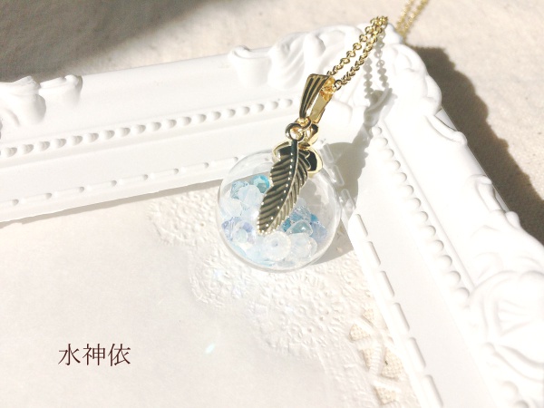 【TOZ】ガラスドームネックレス