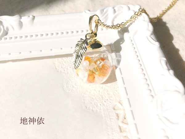 【TOZ】ガラスドームネックレス