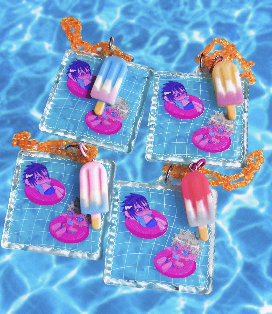 NRSS SUMMER ACRYL KEYCHAIN