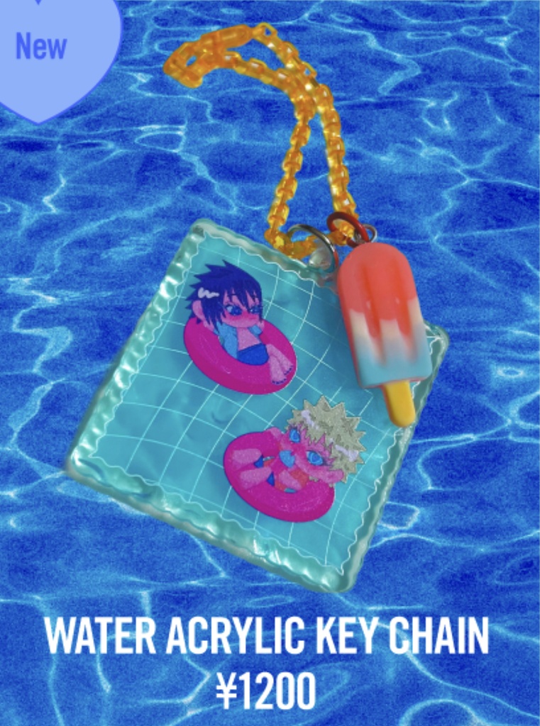 NRSS SUMMER ACRYL KEYCHAIN