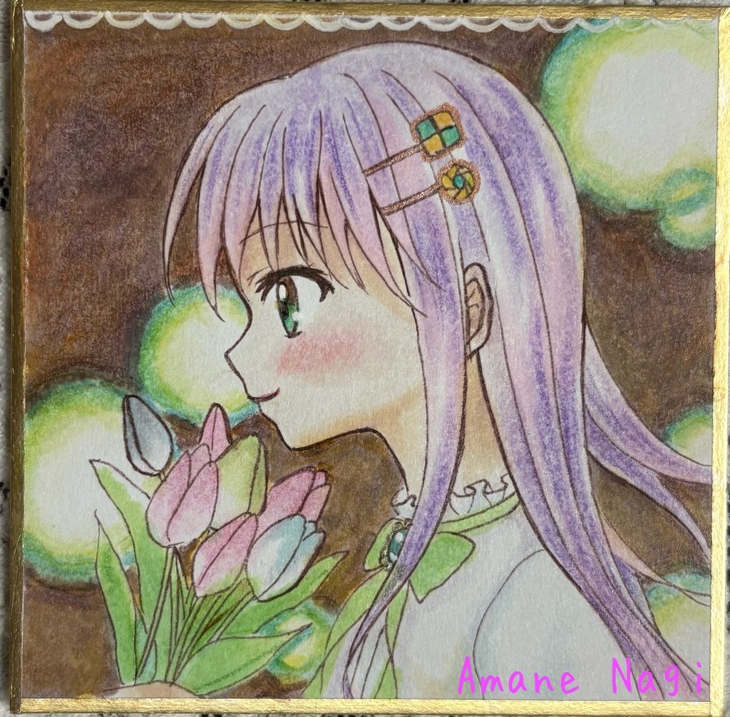 豆色紙 ドローイング各種