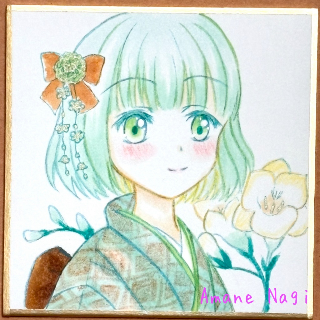 豆色紙 ドローイング各種