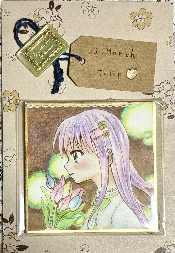 豆色紙 ドローイング各種