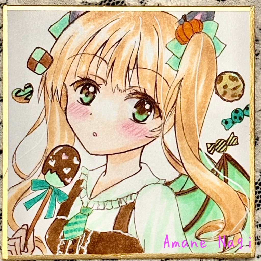 豆色紙 ドローイング各種