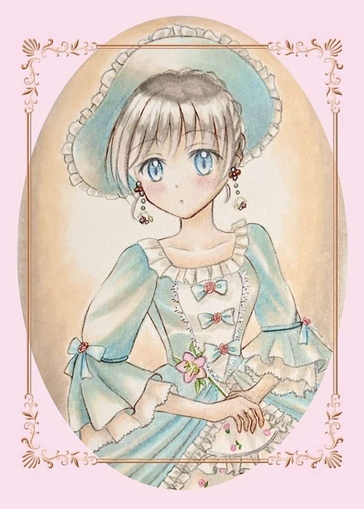 衣擦れの彩展 新作ポストカード