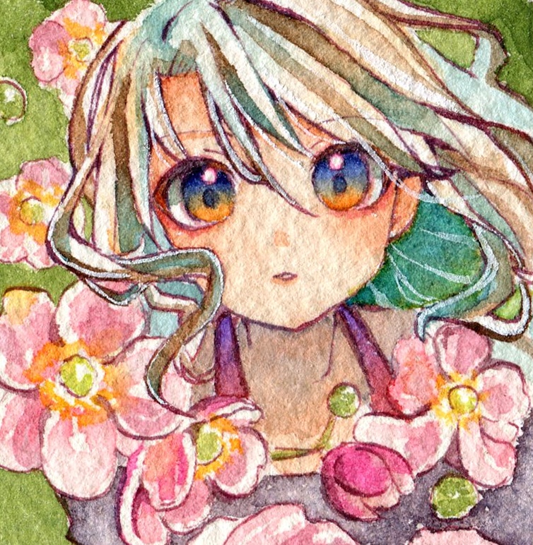 【ミニ原画】秋明菊